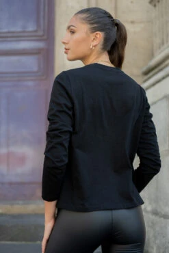 T-shirt Olivia - Noir 6 T-shirt Olivia - Noir -Borcelle C2027NNOIR3