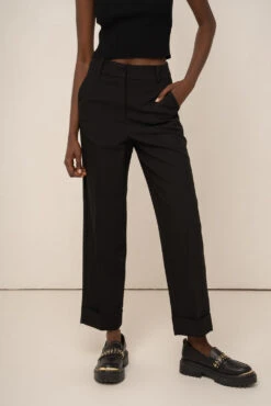 Pantalon Stanley - Noir 9 Pantalon Stanley - Noir -Borcelle C2030NNOIR3