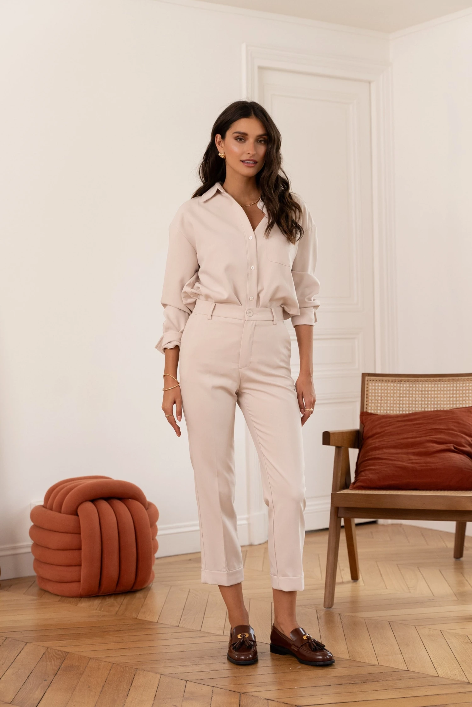 Pantalon Garance - Beige 3 Pantalon Garance - Beige