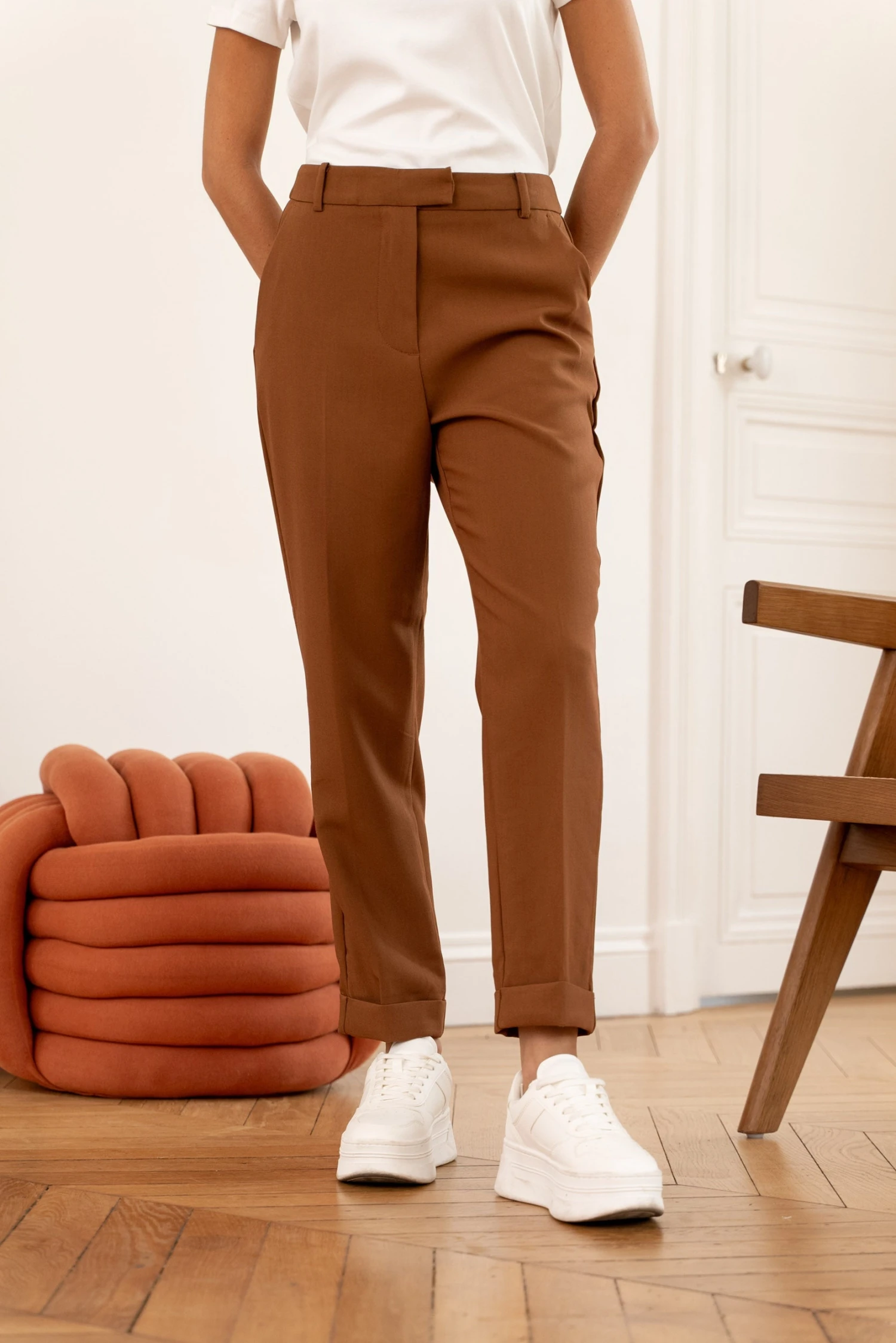 Pantalon Garance - Camel 4 Pantalon Garance - Camel – Image 2