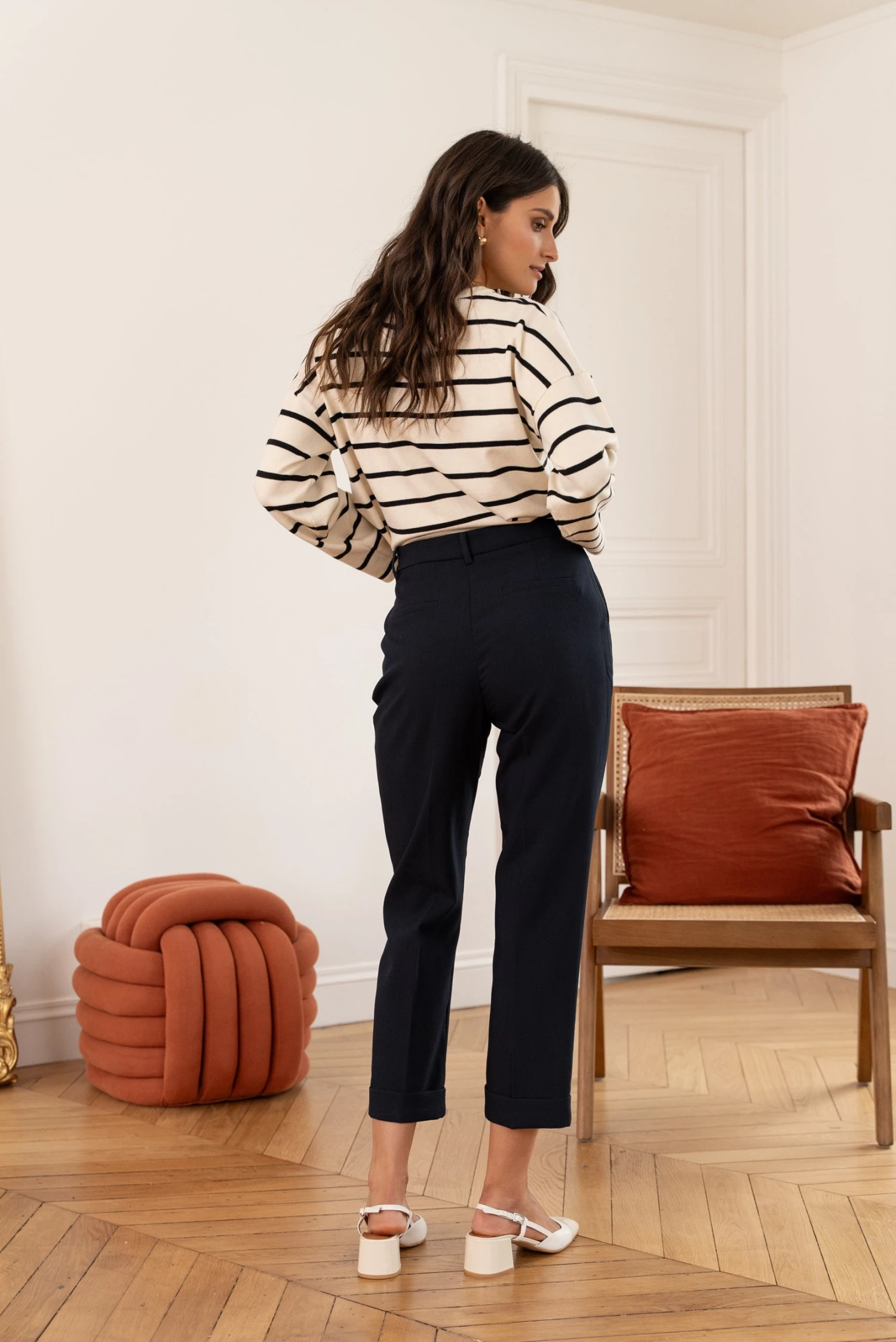 Pantalon Garance - Marine 6 Pantalon Garance - Marine – Image 4