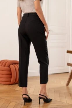 Pantalon Garance - Noir 8 Pantalon Garance - Noir -Borcelle C2031NNOIR3