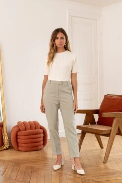 Pantalon Garance - Tilleul