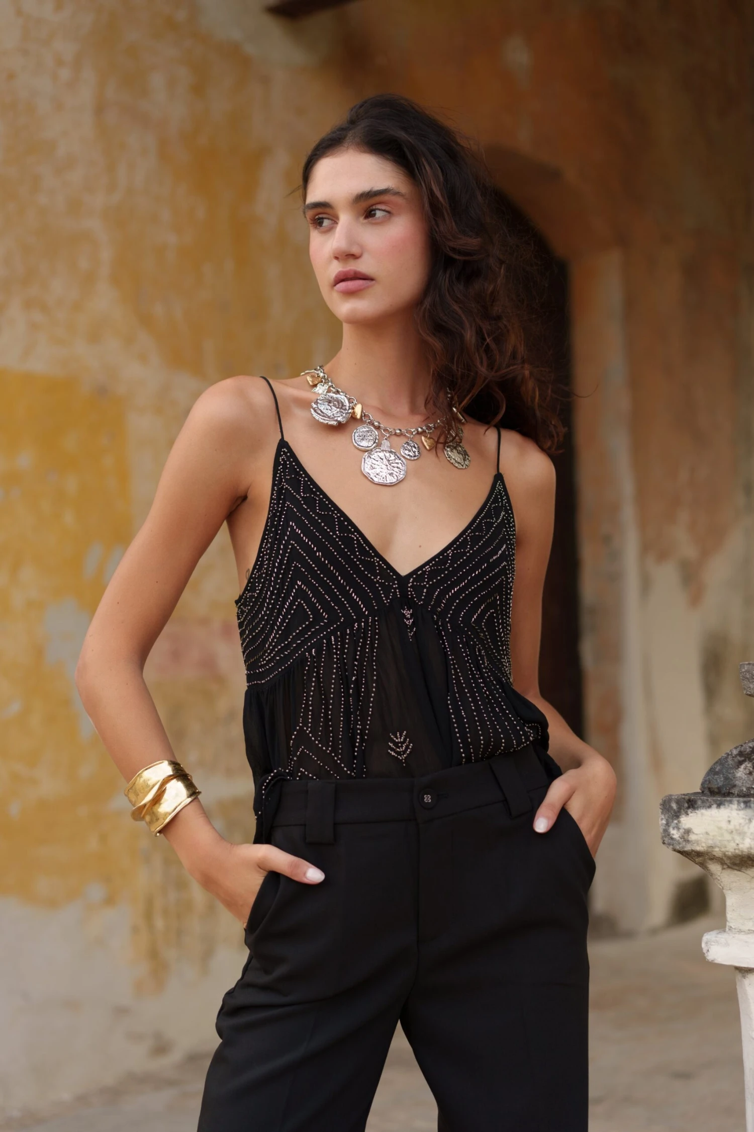 Pantalon Willy - Noir 6 Pantalon Willy - Noir – Image 4