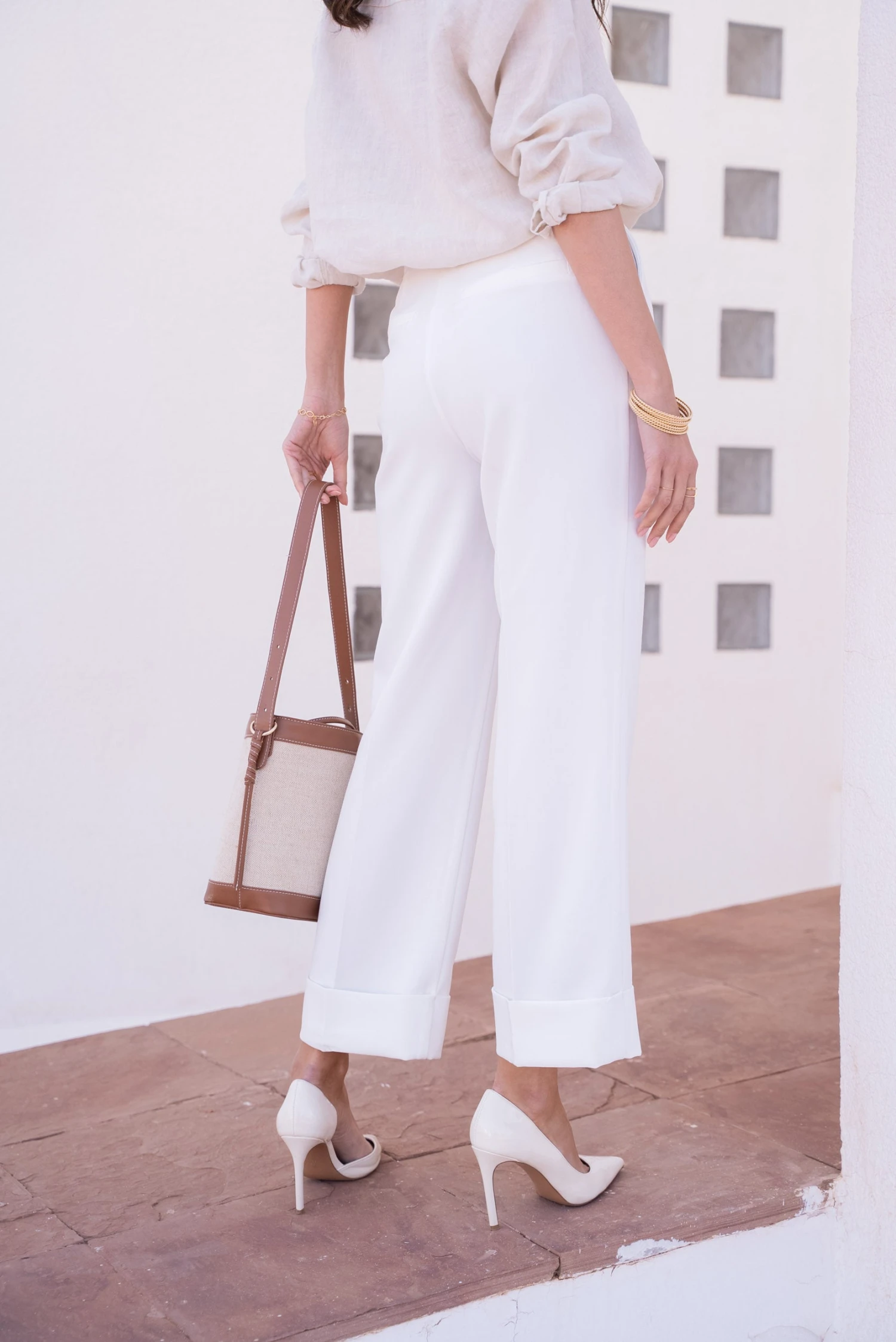 Pantalon Kelly - Blanc 5 Pantalon Kelly - Blanc – Image 3