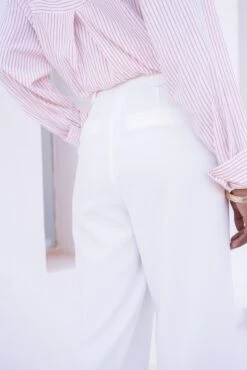Pantalon Lou - Blanc 9 Pantalon Lou - Blanc -Borcelle C2071BBLANC4