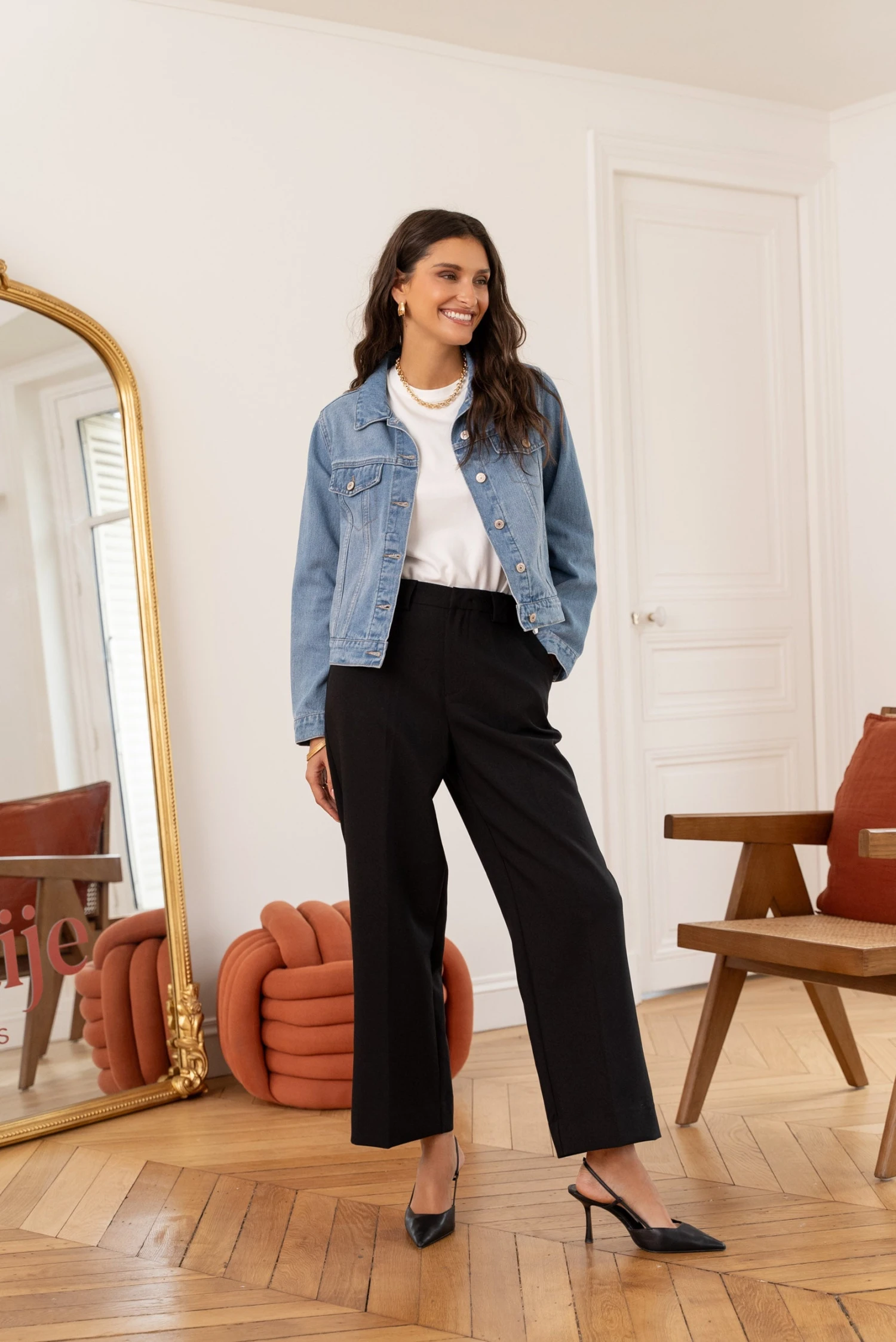 Pantalon Lou - Noir 2 Pantalon Lou - Noir