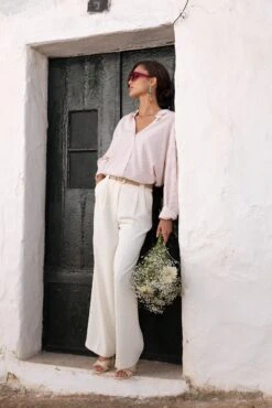 Borcelle 23 Pantalon Alba - Blanc