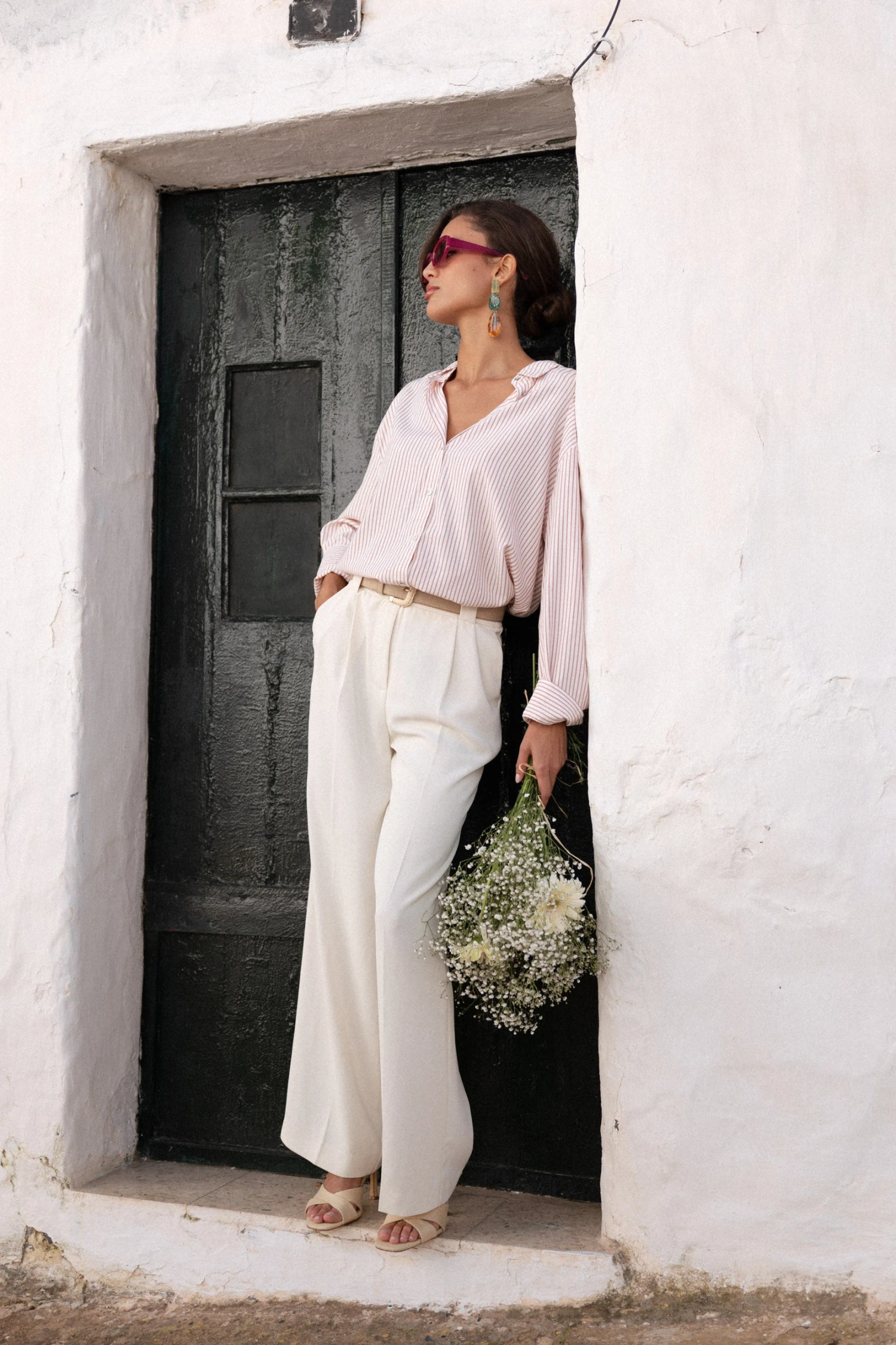 Pantalon Alba - Blanc 3 Pantalon Alba - Blanc