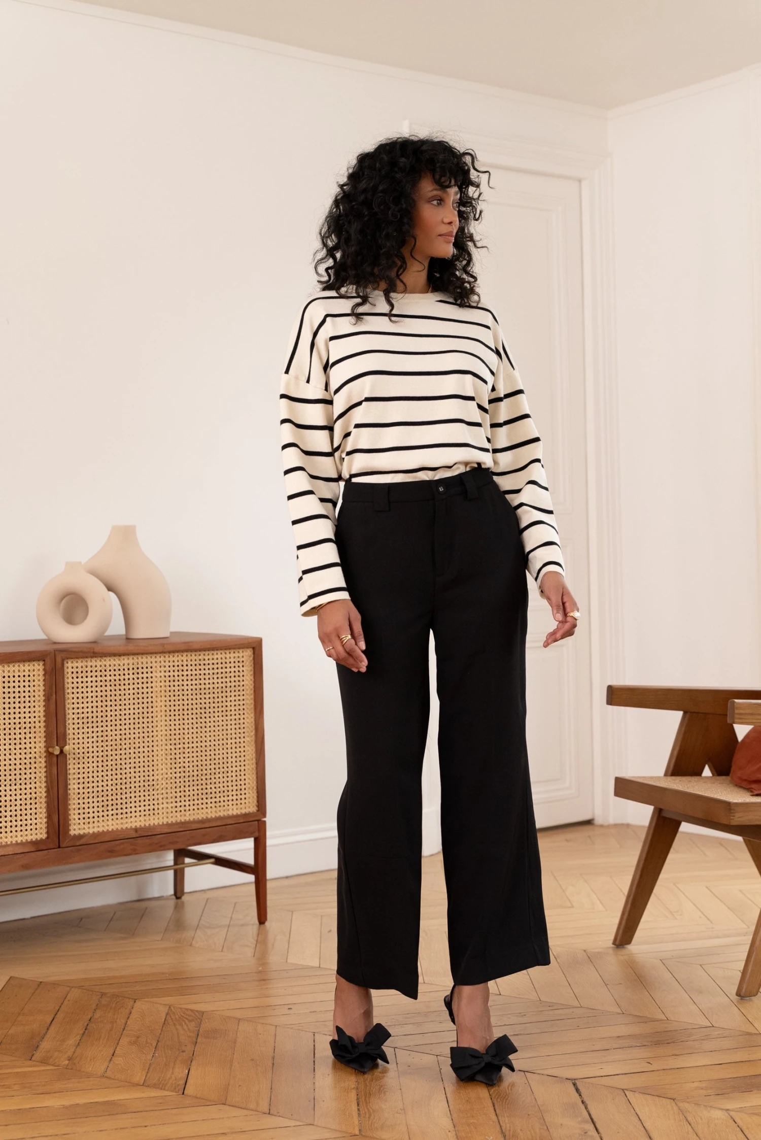 Pantalon Alba - Noir 2 Pantalon Alba - Noir