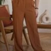 Pantalon Constance - Terracotta 1 Pantalon Constance - Terracotta -Borcelle DSC06198