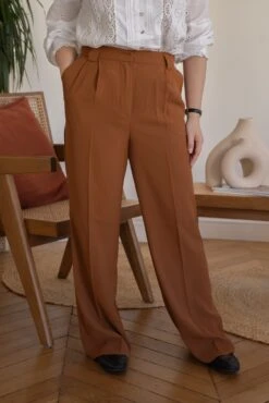 Pantalon Constance - Terracotta
