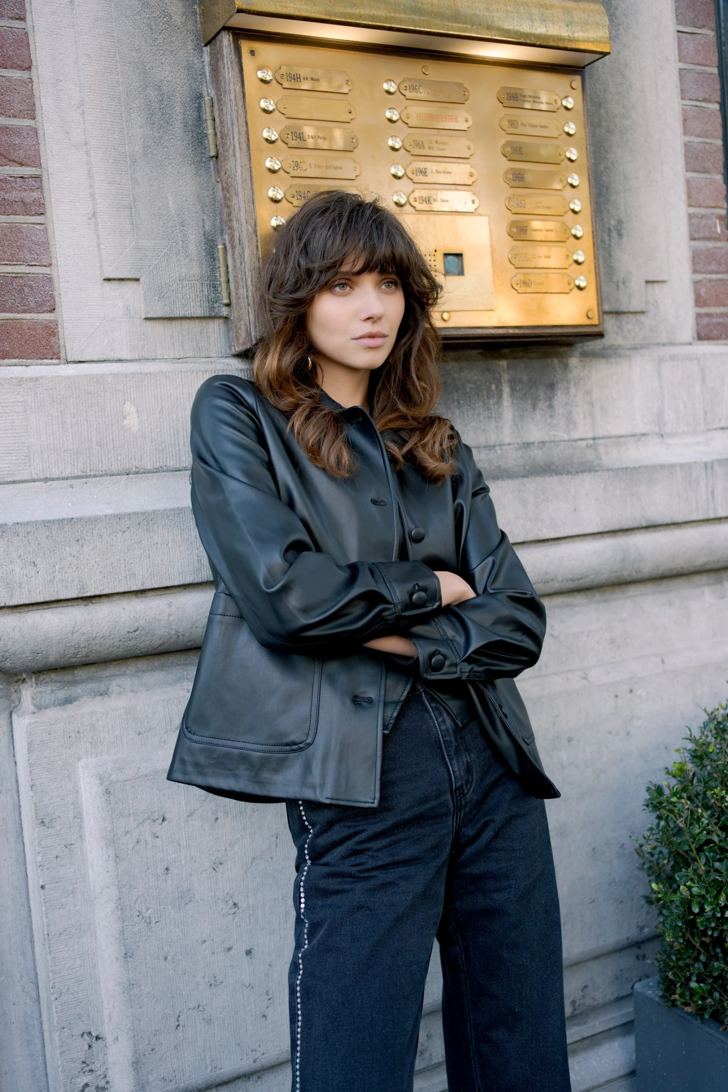 Veste Victor - Similicuir Noir 5 Veste Victor - Similicuir Noir – Image 3