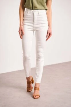 Jean Alice - Denim Blanc 10 Jean Alice - Denim Blanc -Borcelle JD265B BLANC 3