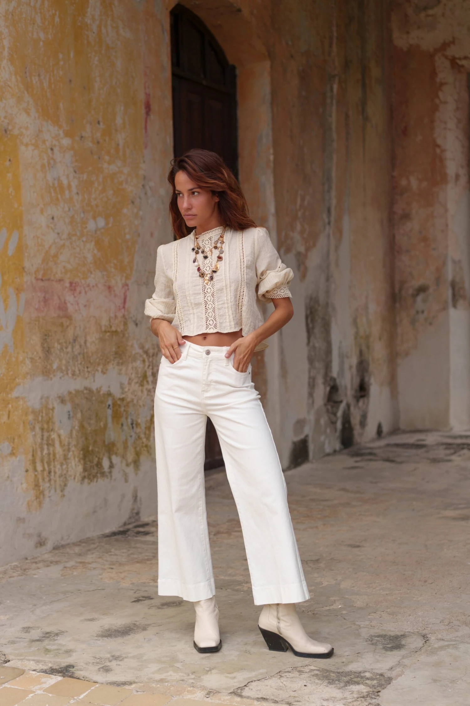 Jean Windy - Denim Blanc 3 Jean Windy - Denim Blanc