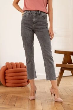 Jean Maryline - Denim Gris -Borcelle JD365GCGRISCLAIR4 64e84113 80bd 430e a9a2 12f2d40437cb