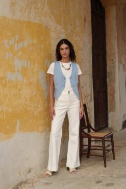 Jean Elena - Denim Blanc