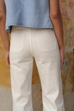 Jean Elena - Denim Blanc 9 Jean Elena - Denim Blanc -Borcelle JD381B BLANC 4