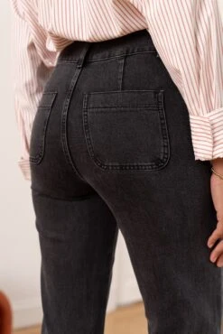 Jean Elena - Denim Gris Moyen -Borcelle JD381GMGRIS4