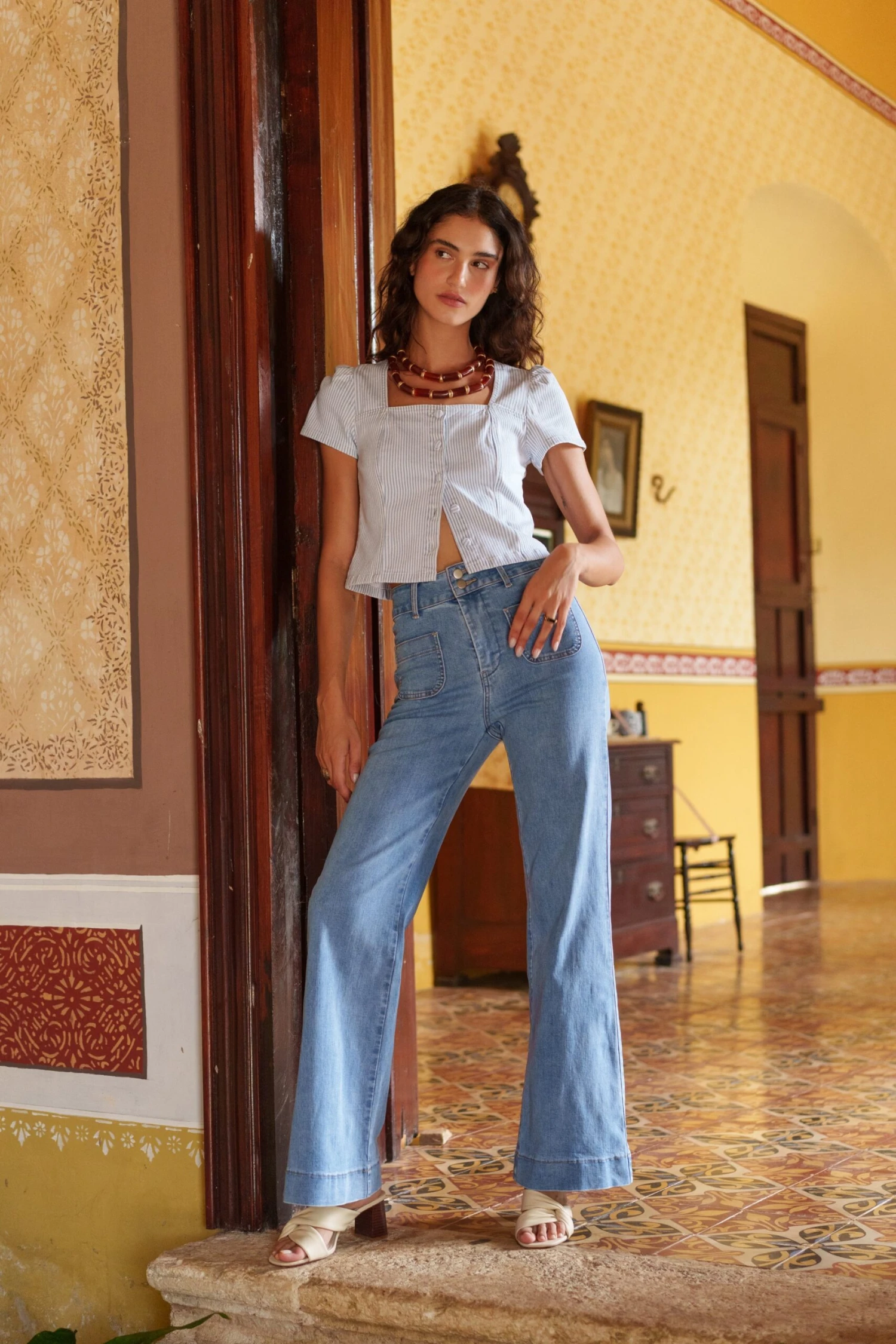 Jean Elena - Denim Bleu Clair 3 Jean Elena - Denim Bleu Clair