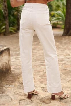 Jean Maddie - Denim Blanc 9 Jean Maddie - Denim Blanc -Borcelle JD404BBLANC6