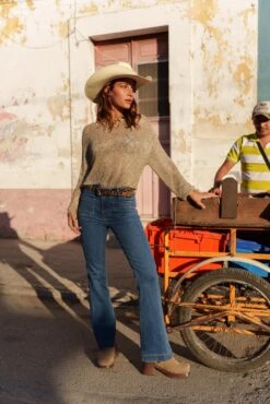 Jean Francine - Denim Stone