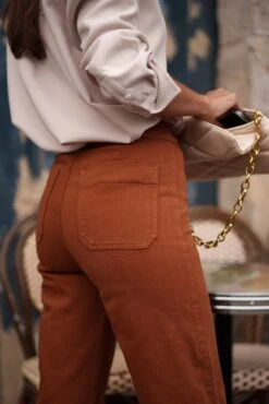 Jean Victorine - Denim Camel 9 Jean Victorine - Denim Camel -Borcelle JD413CMCAMEL18