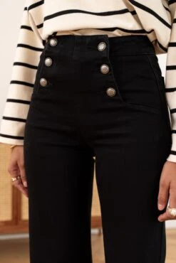 Jean Victorine - Denim Noir 8 Jean Victorine - Denim Noir -Borcelle JD413DNNOIR3