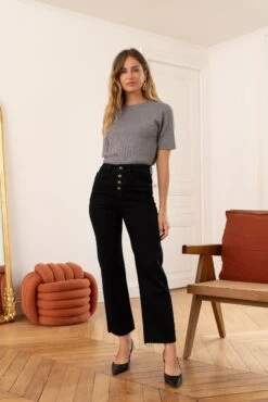 Jean Frenchy - Denim Gris 14 Jean Frenchy - Denim Gris -Borcelle JD433DNNOIR1