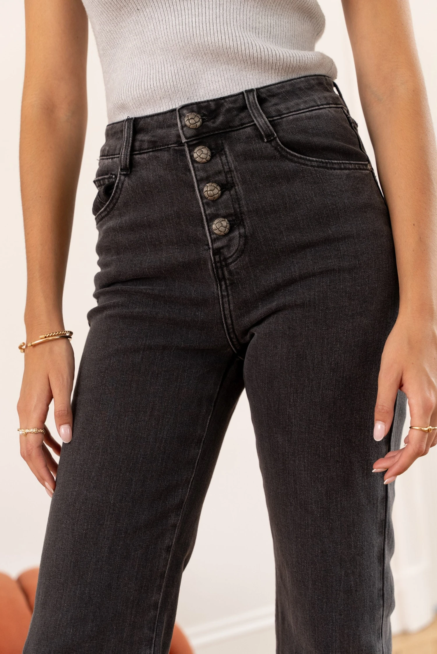 Jean Frenchy - Denim Gris 5 Jean Frenchy - Denim Gris – Image 3