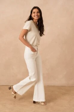 Jean Gaspard - Denim Blanc 9 Jean Gaspard - Denim Blanc -Borcelle JD434 B BLANC4