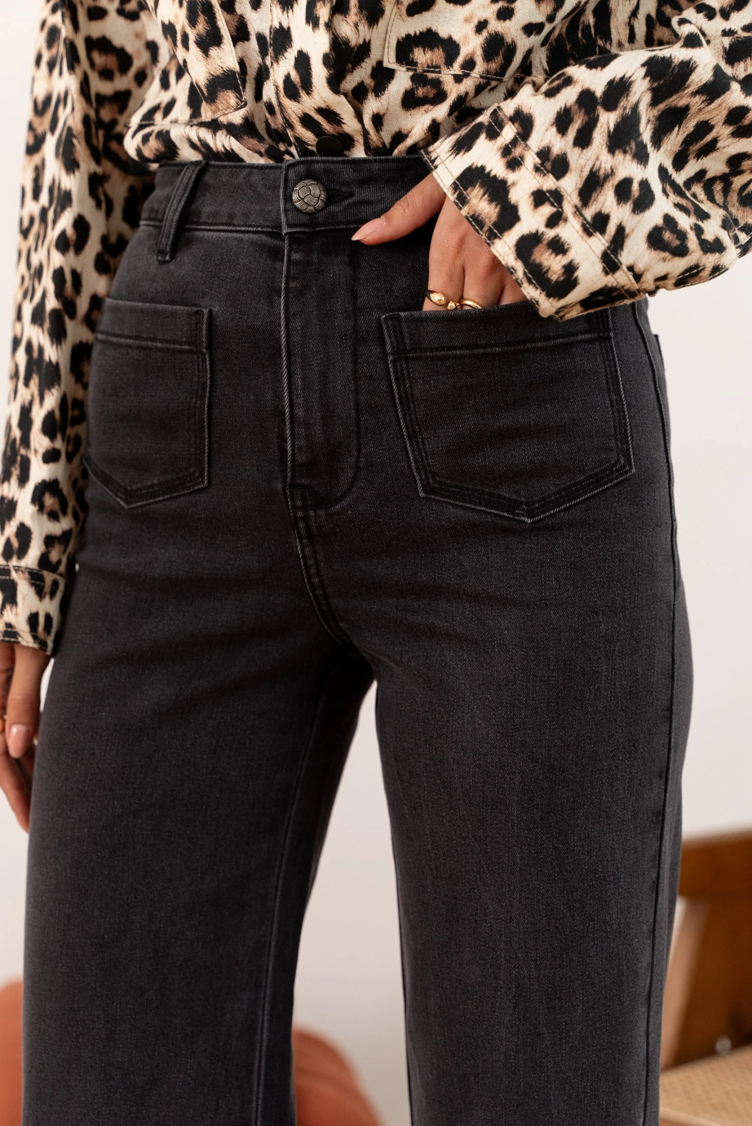 Jean Gasparette - Denim Gris 6 Jean Gasparette - Denim Gris – Image 4