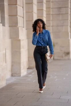 Jean Kendall - Denim Gris Moyen