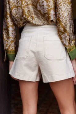 Short Victorinette - Denim Naturel 9 Short Victorinette - Denim Naturel -Borcelle JD451NTNATURAL4 a96a70d9 1be2 4710 884f 894756f7a568