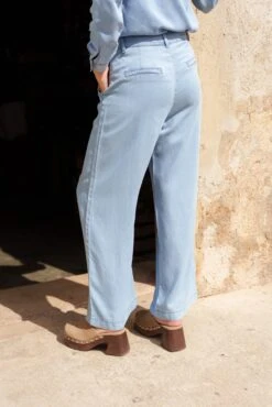 Pantalon Laura - Denim Clair -Borcelle JD465DENIM4
