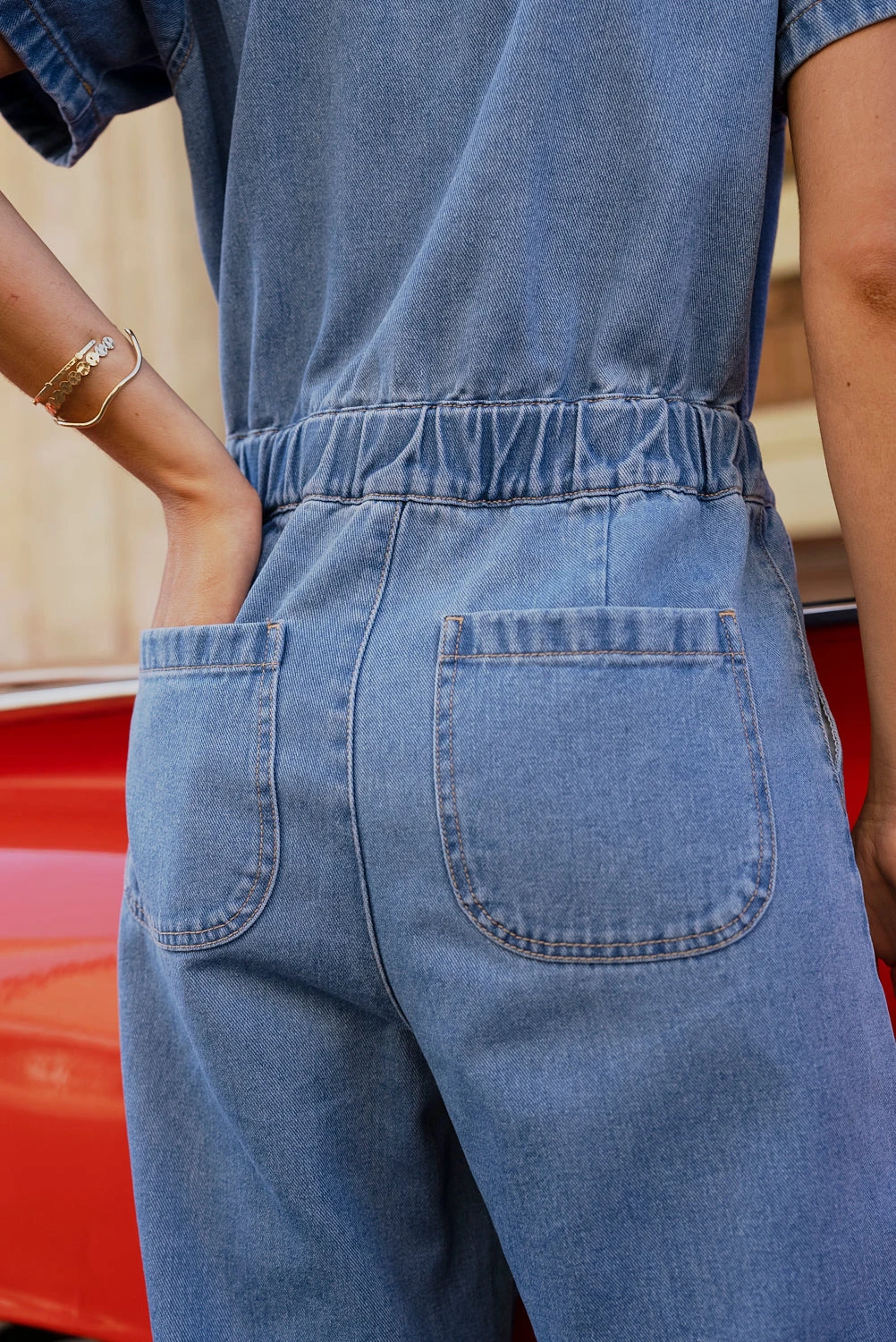 Combinaison Paris - Denim Stone 5 Combinaison Paris - Denim Stone – Image 3