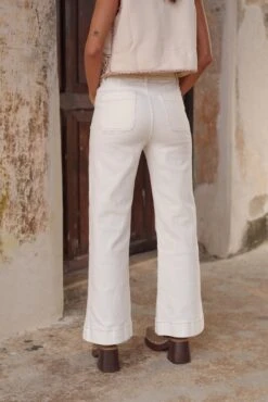 Jean Elenette - Denim Blanc Taupe 9 Jean Elenette - Denim Blanc Taupe -Borcelle JD474B1BLANC8