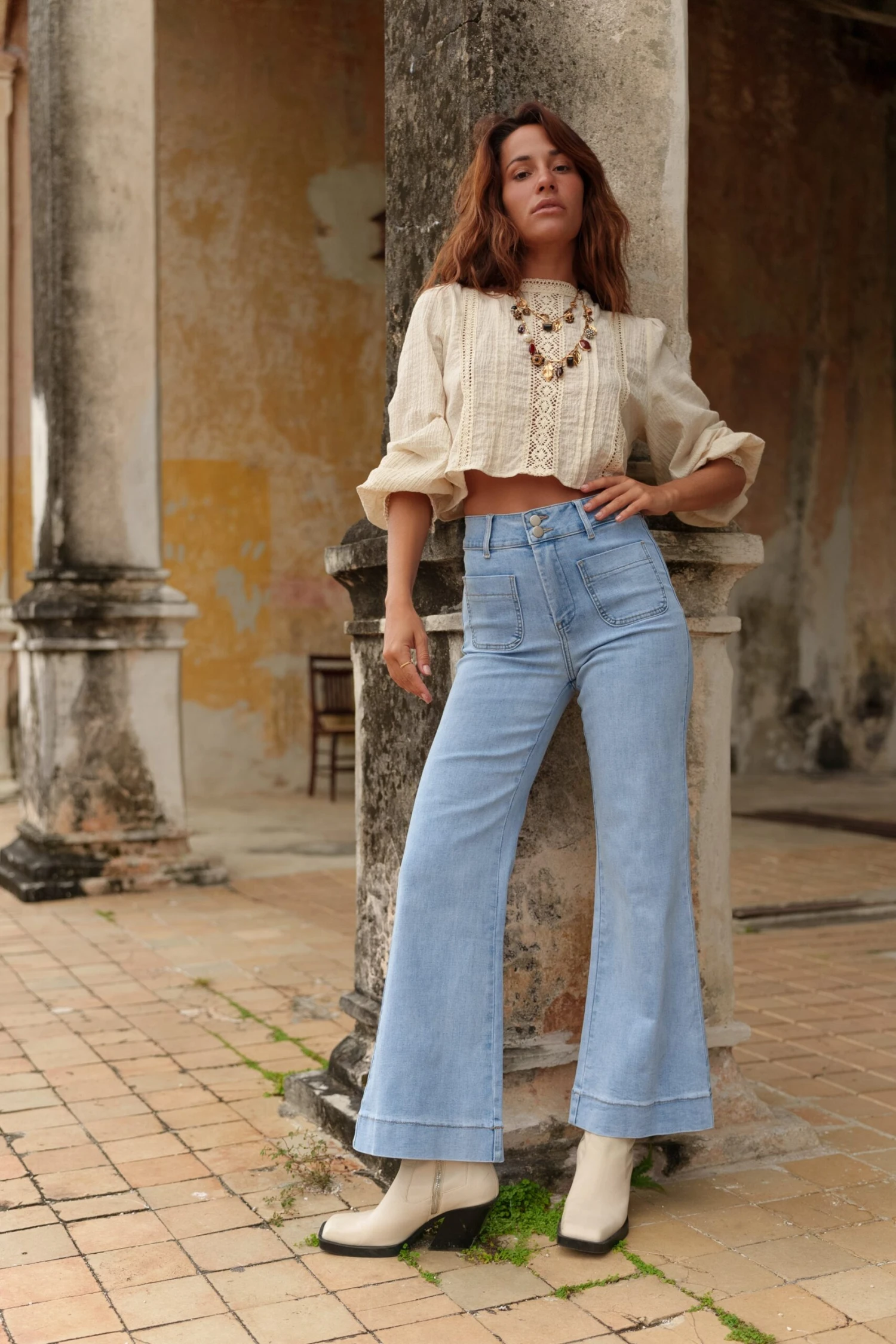 Jean Elenette - Denim Clair 4 Jean Elenette - Denim Clair – Image 2