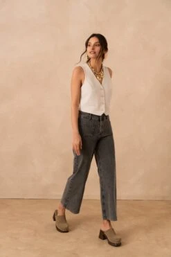 Jean Violette - Denim Gris