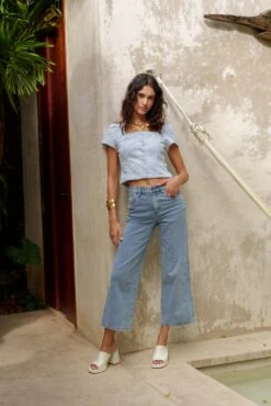 Borcelle 10 Jean Colombe - Denim Gris Bleu