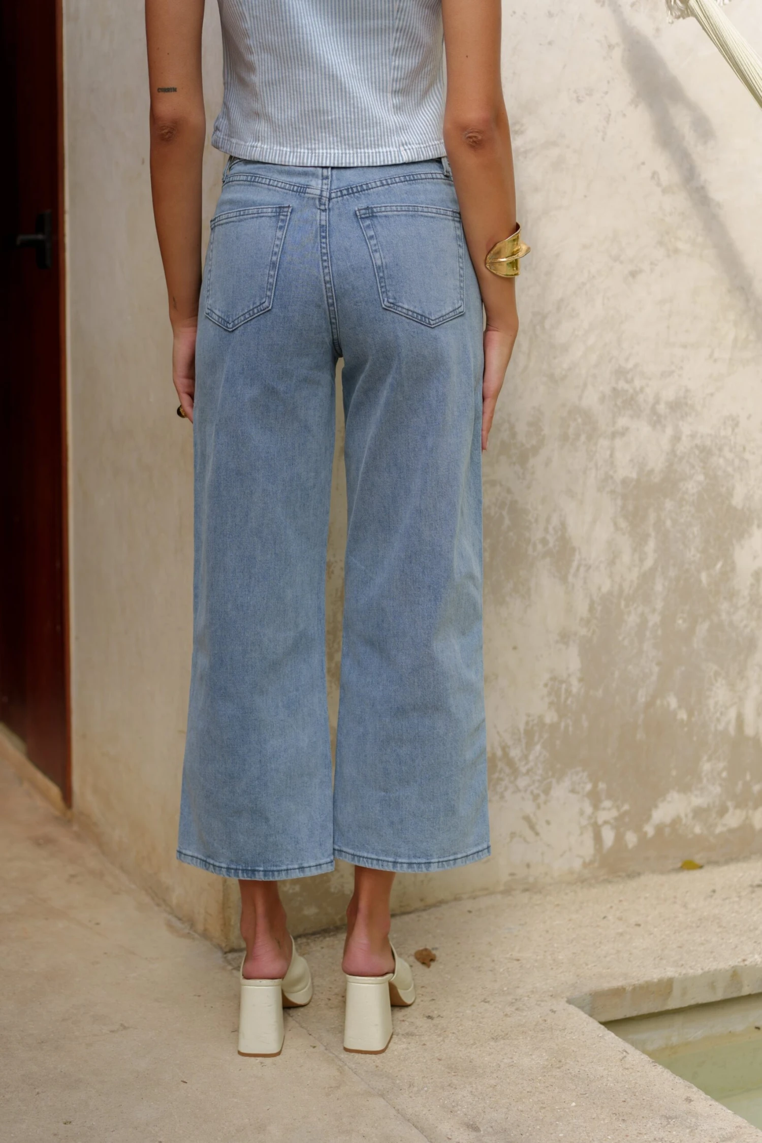 Jean Colombe - Denim Gris Bleu 6 Jean Colombe - Denim Gris Bleu – Image 4