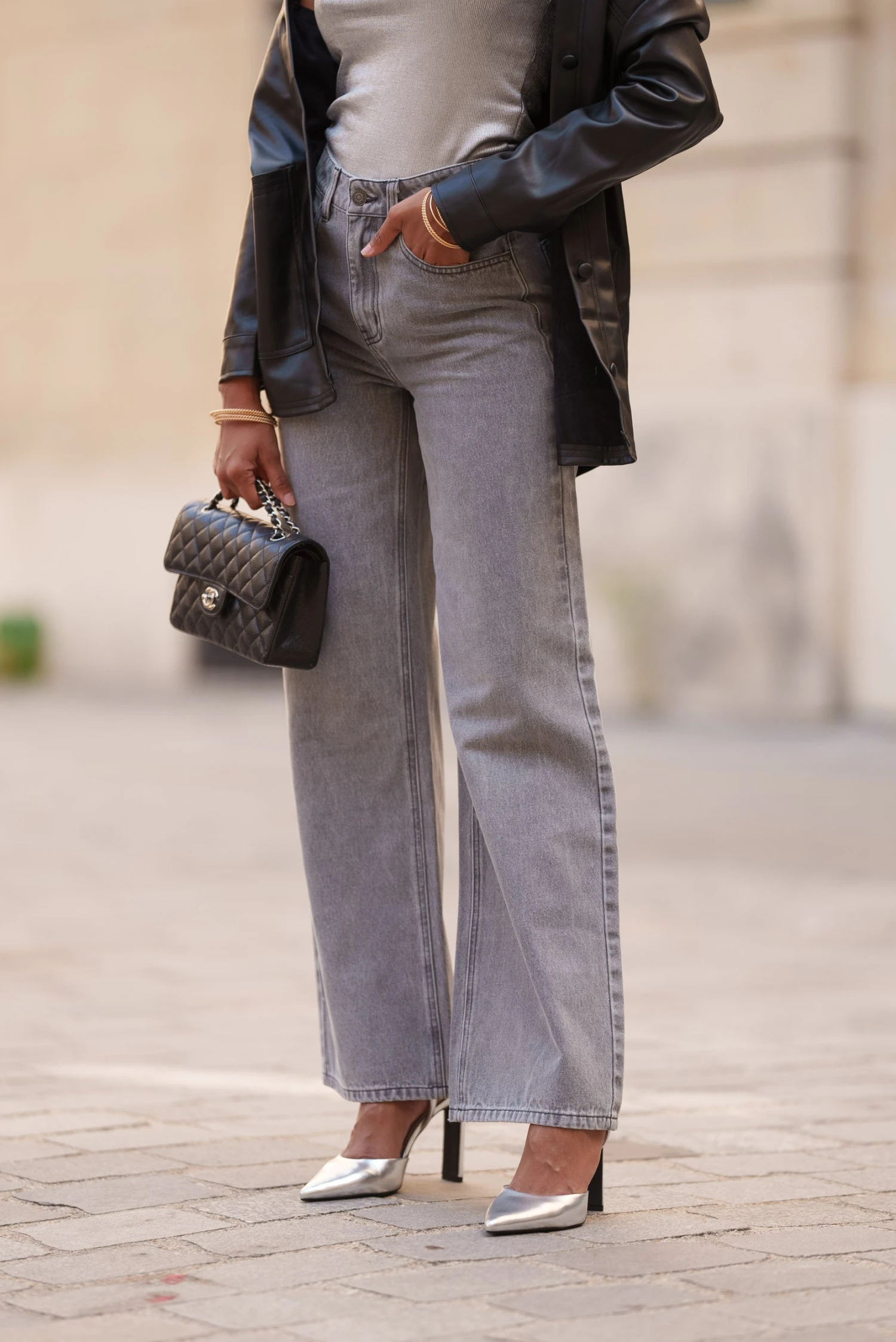 Jean Celestin - Denim Gris Clair 4 Jean Celestin - Denim Gris Clair – Image 2