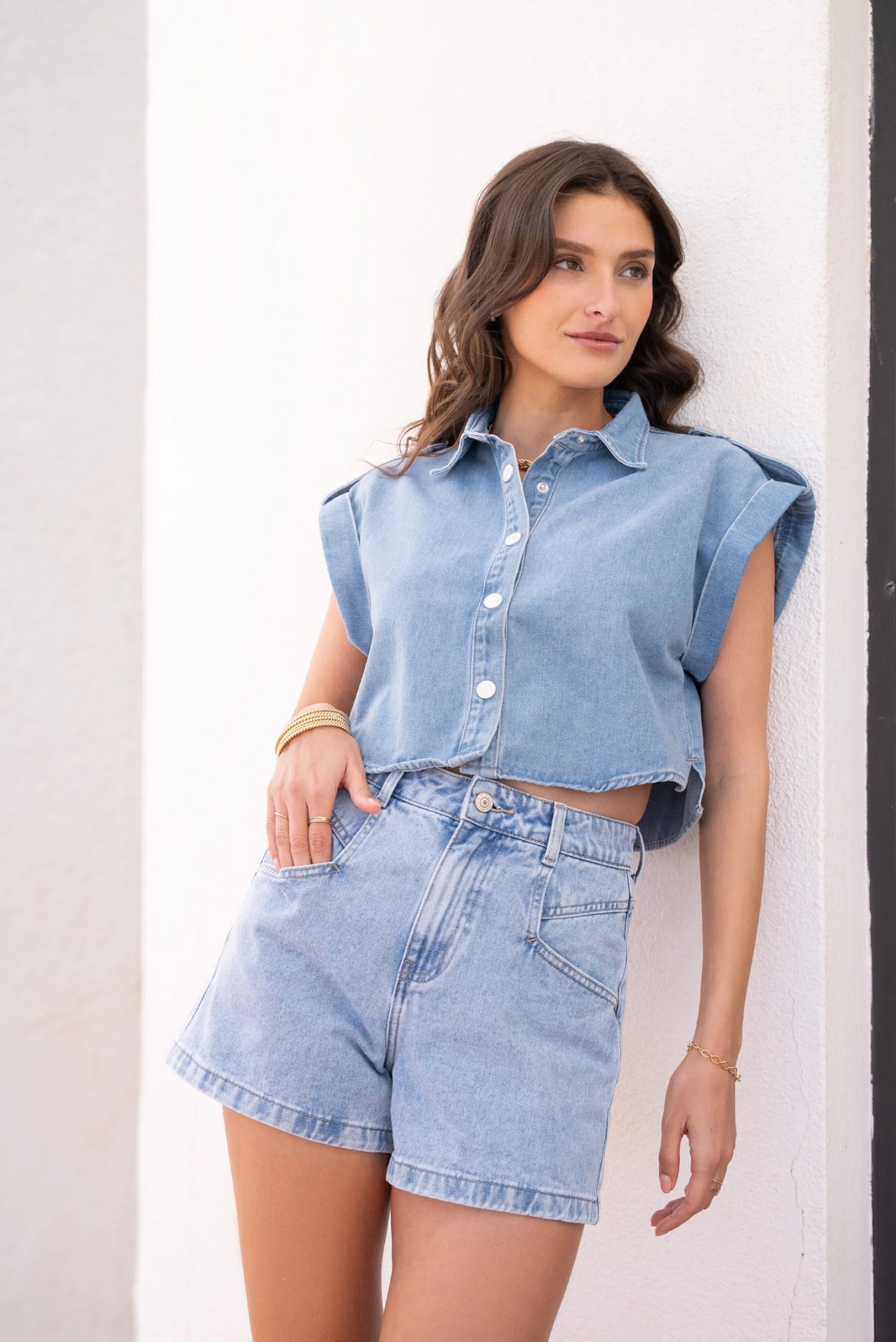 Short Sohan - Denim Clair 3 Short Sohan - Denim Clair