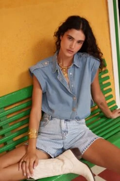 Chemise Carine - Denim Stone