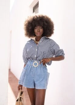 Short Soline - Denim Bleu Clair