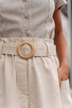 Short Soline - Denim Naturel 9 Short Soline - Denim Naturel -Borcelle JD507NTNATURAL5