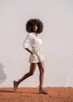 Short Soline - Denim Sauge -Borcelle JD507SGSAUGE5