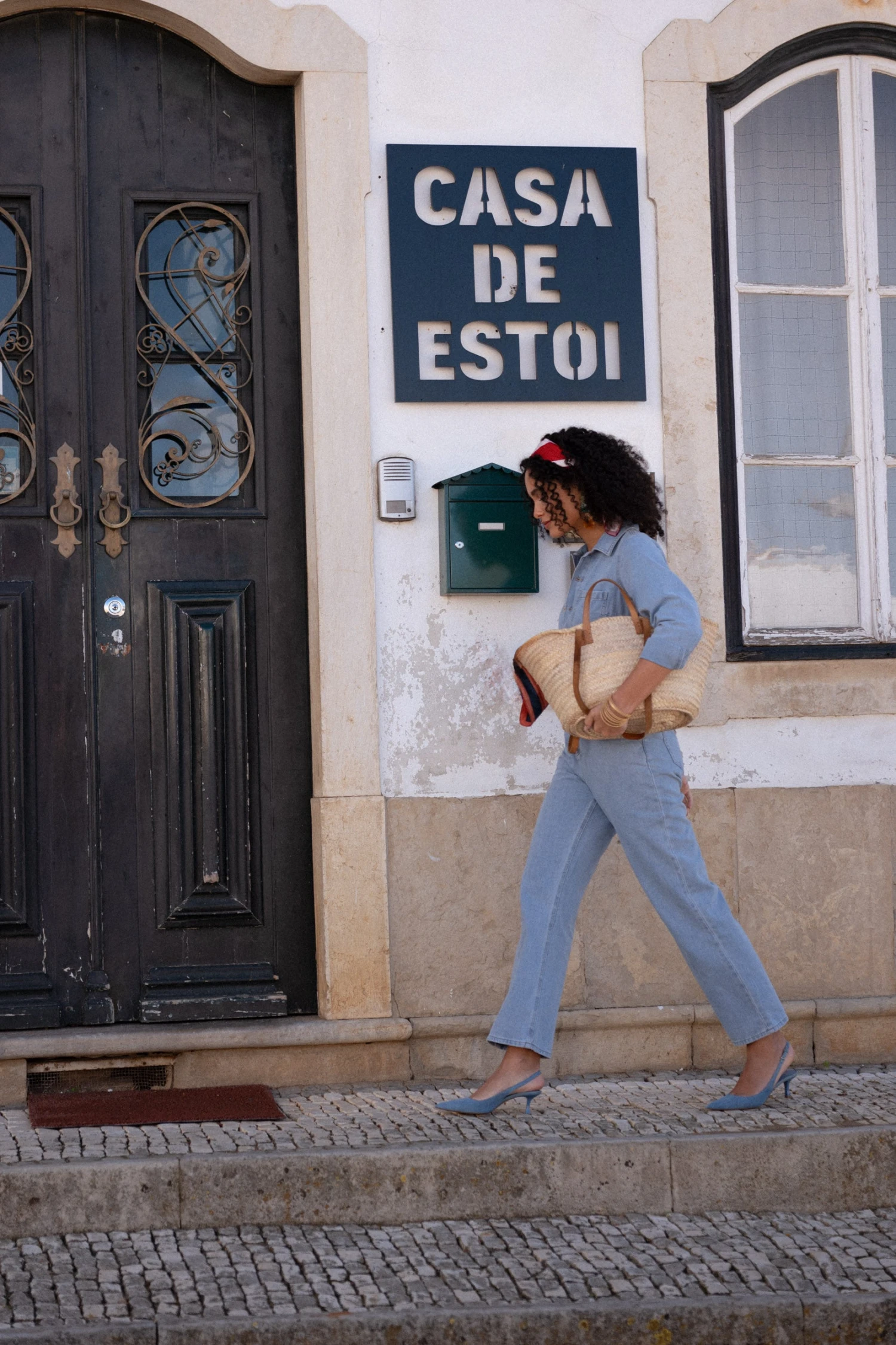 Combinaison Charlie - Denim Clair 3 Combinaison Charlie - Denim Clair