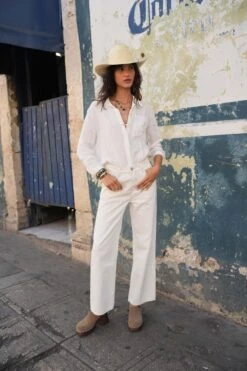 Jean Raphael - Denim Blanc Taupe