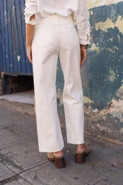 Jean Raphael - Denim Blanc Taupe 9 Jean Raphael - Denim Blanc Taupe -Borcelle JD537B1BLANC5